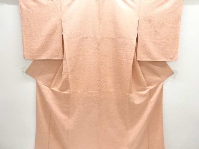 JAPANESE KIMONO / IROMUJI / SILK / WOVEN GRAIN OF WOOD / SINGLE CREST